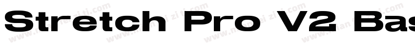 Stretch Pro V2 Basic字体转换
